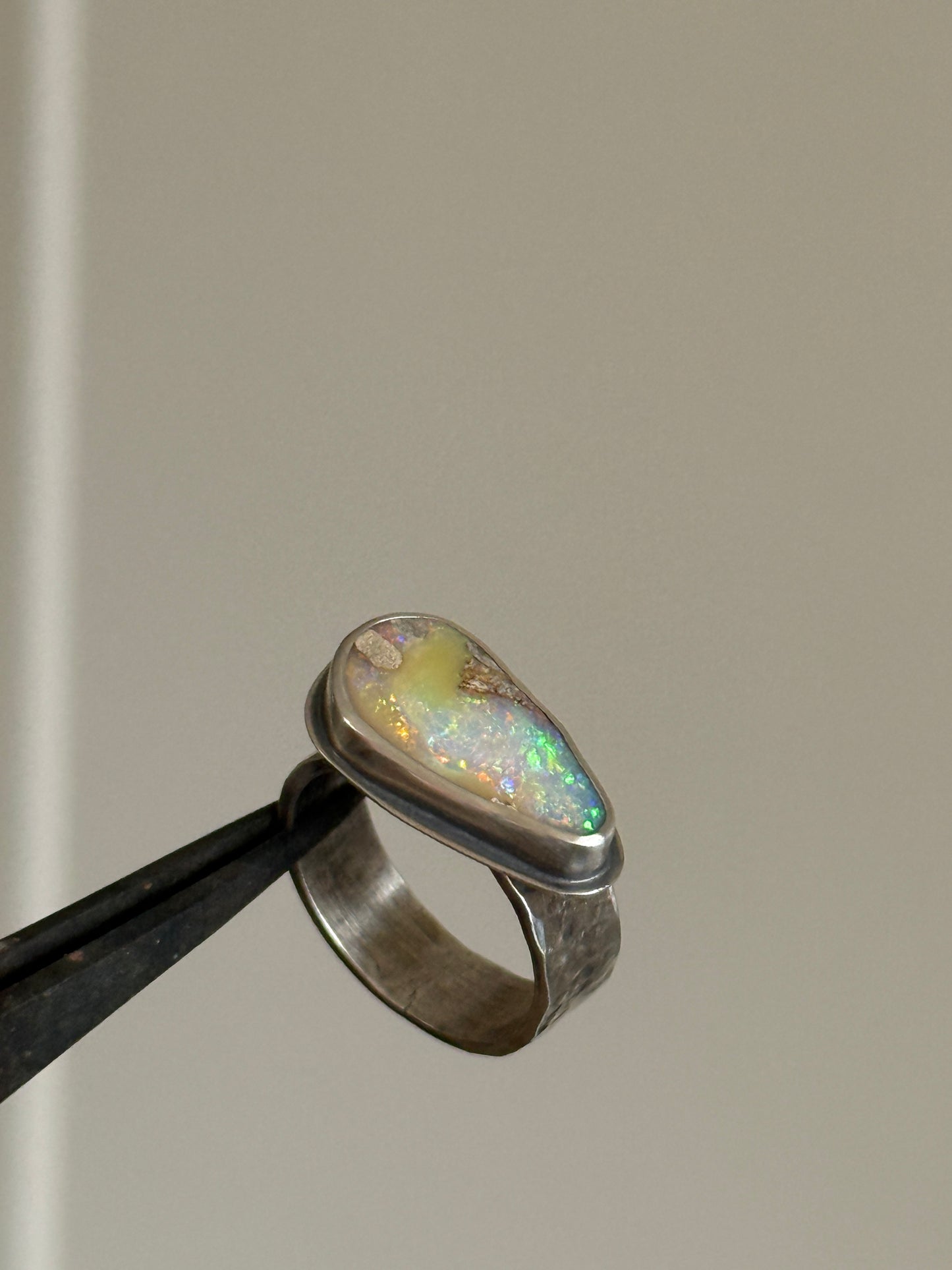 Opal Ring US 7.5 / UK O 1/2