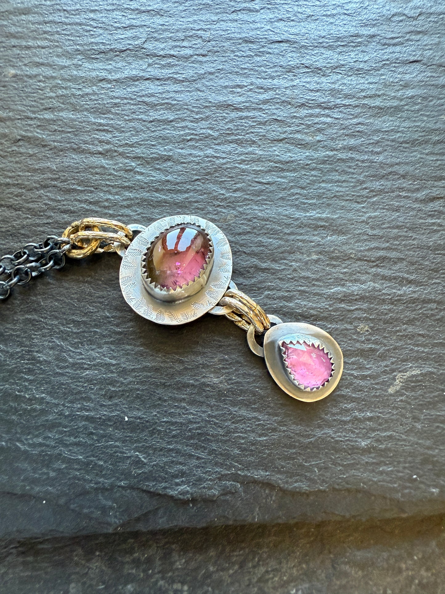 Tourmaline Charm Necklace