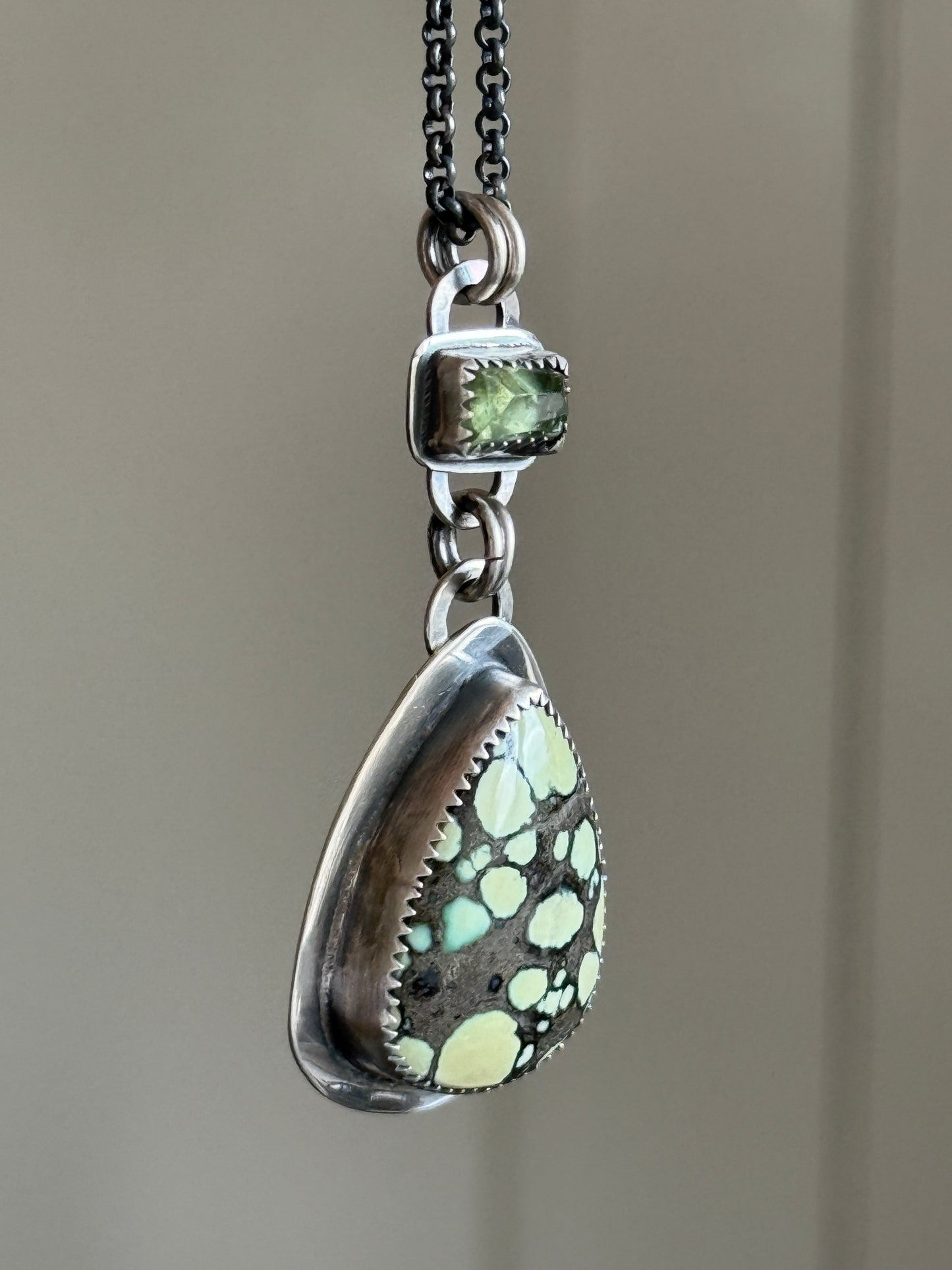 Desert Bloom Variscite Necklace