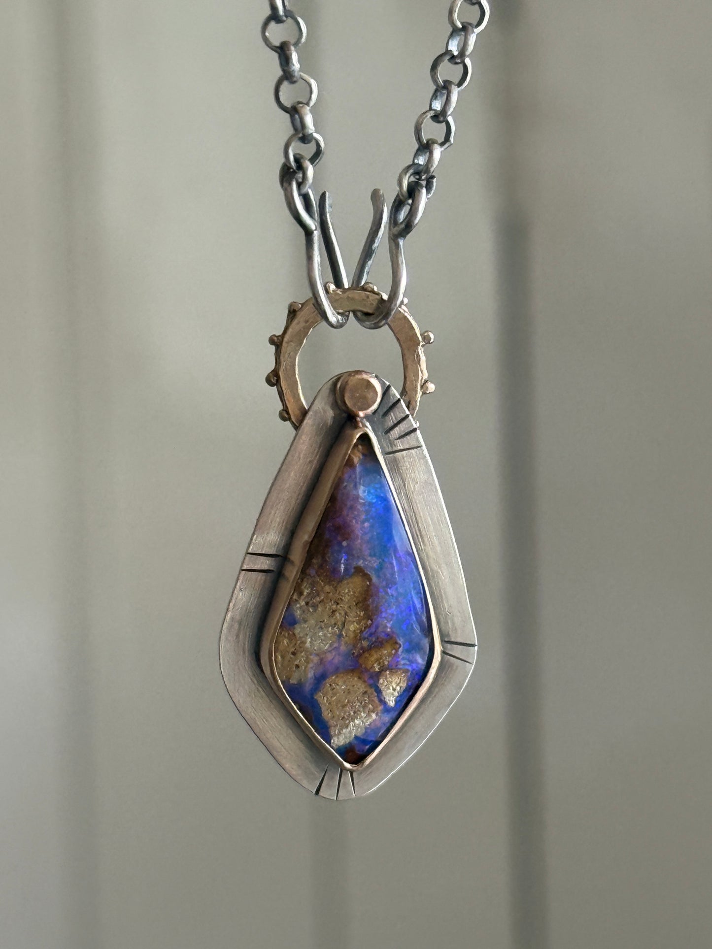 Purple Opal Pendant