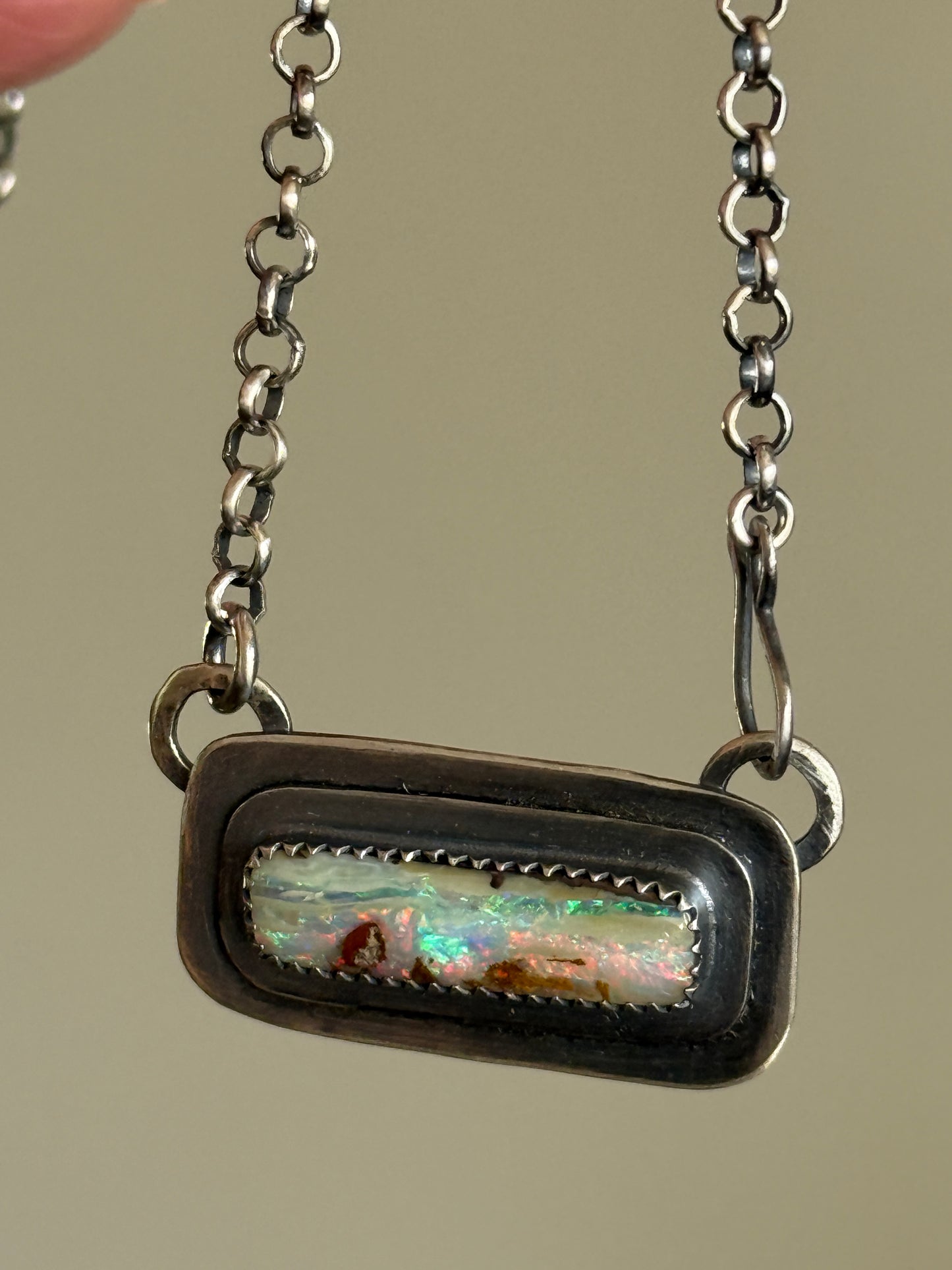 Boulder Opal Layered Necklace
