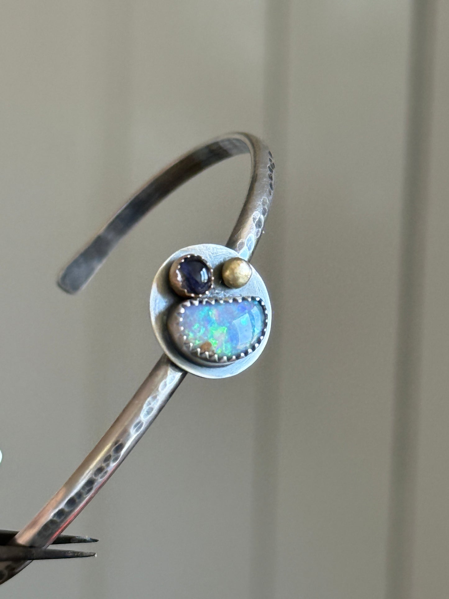 Mixed Gemstone Bangle