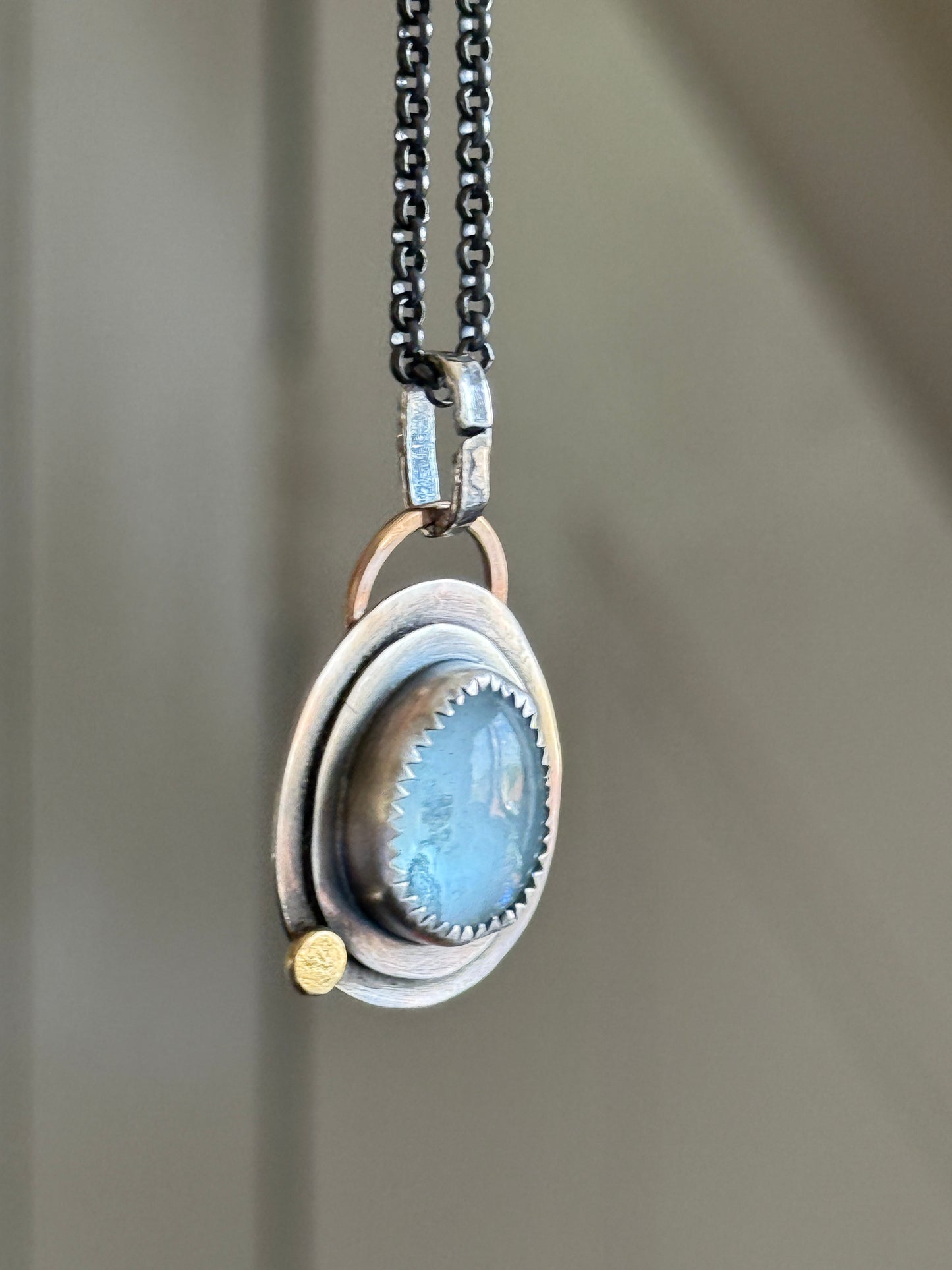 Aquamarine Pendant Necklace