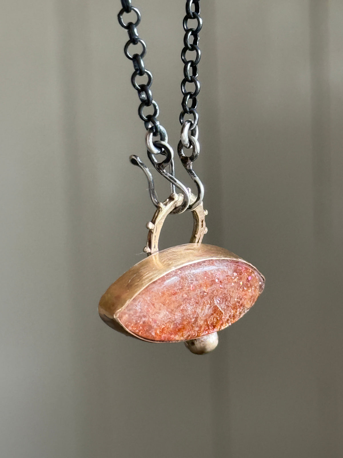 Confetti Sunstone Pendant