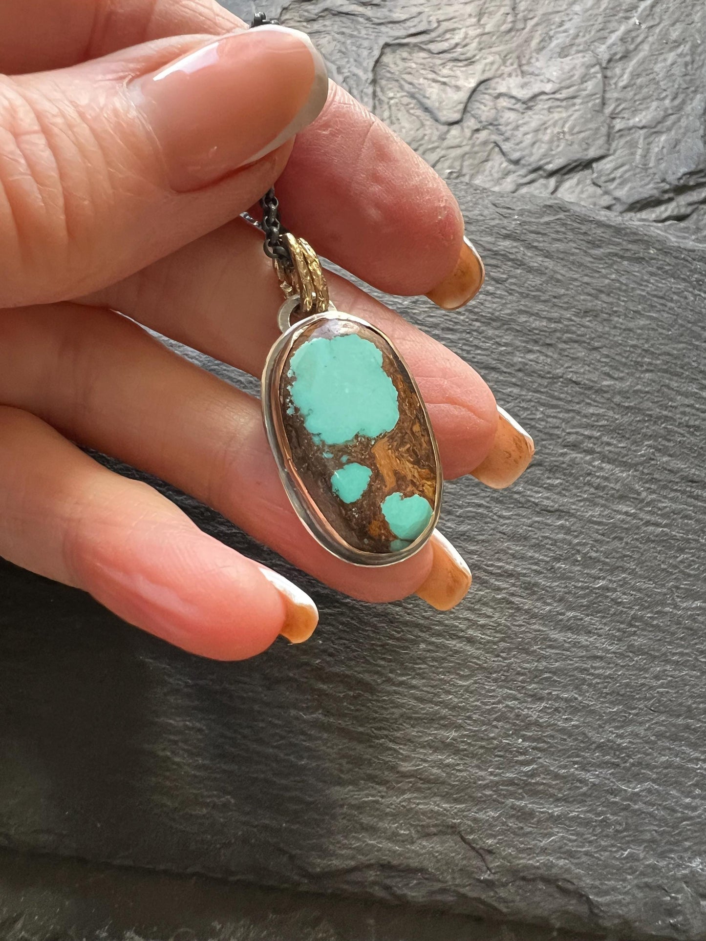 Royston turquoise necklace