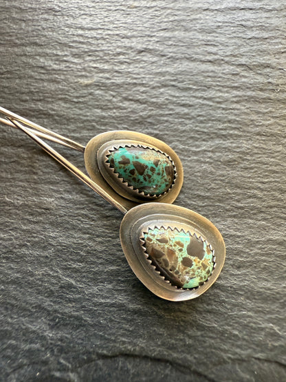 Turquoise drop earrings
