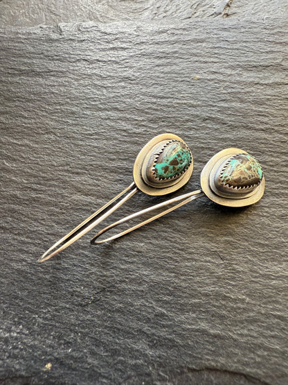 Turquoise drop earrings
