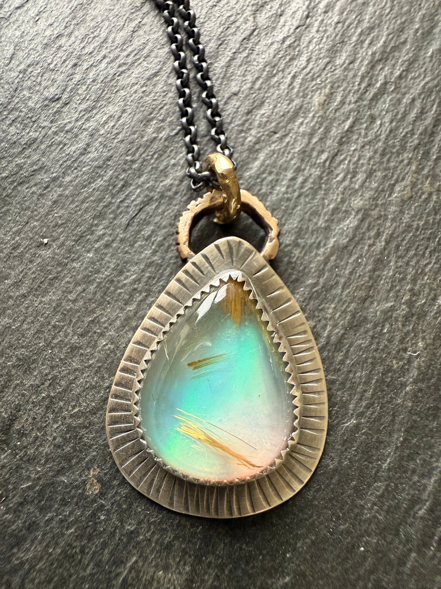 Rutile Quartz Necklace