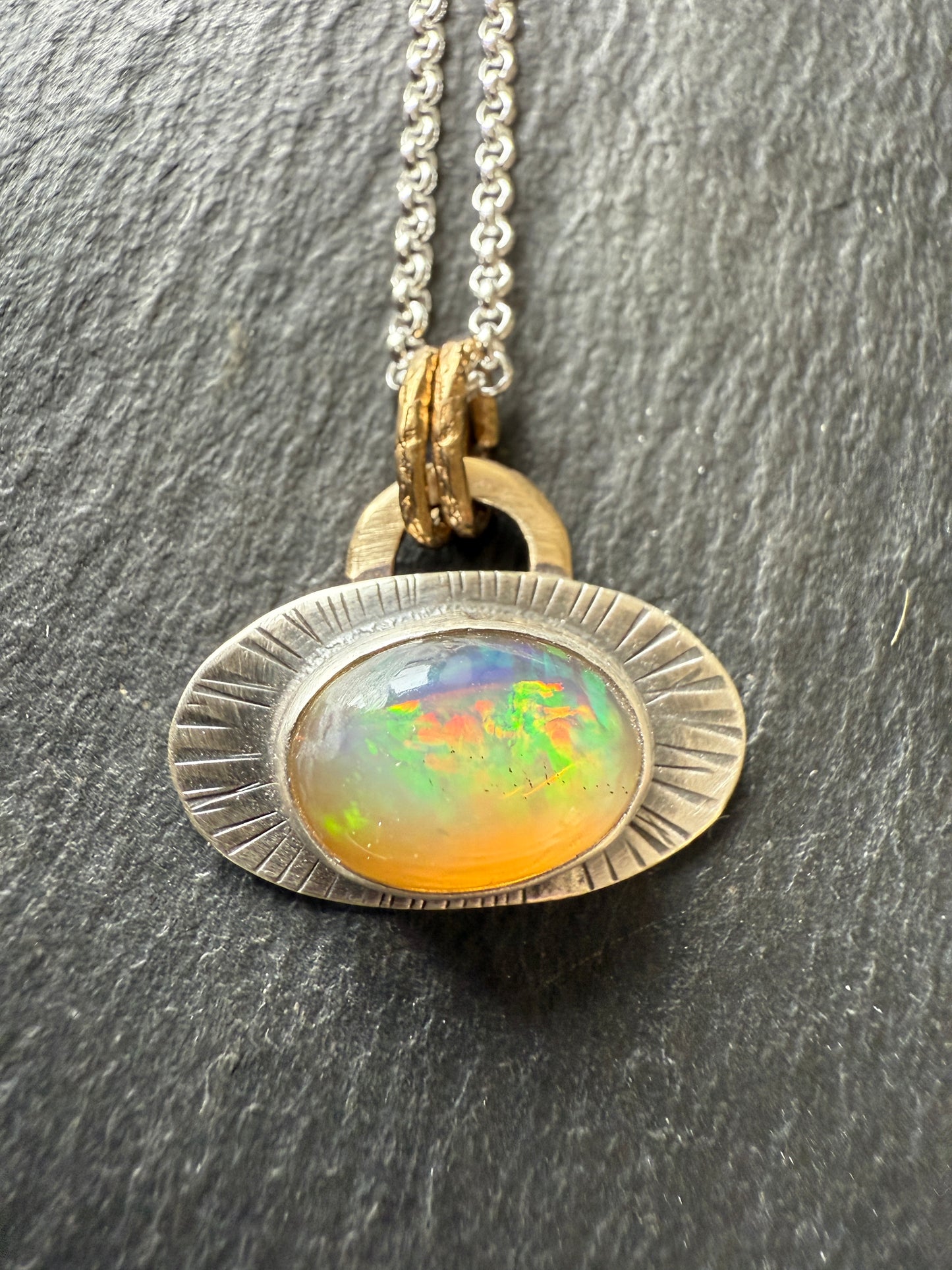 Ethiopian Opal Necklace