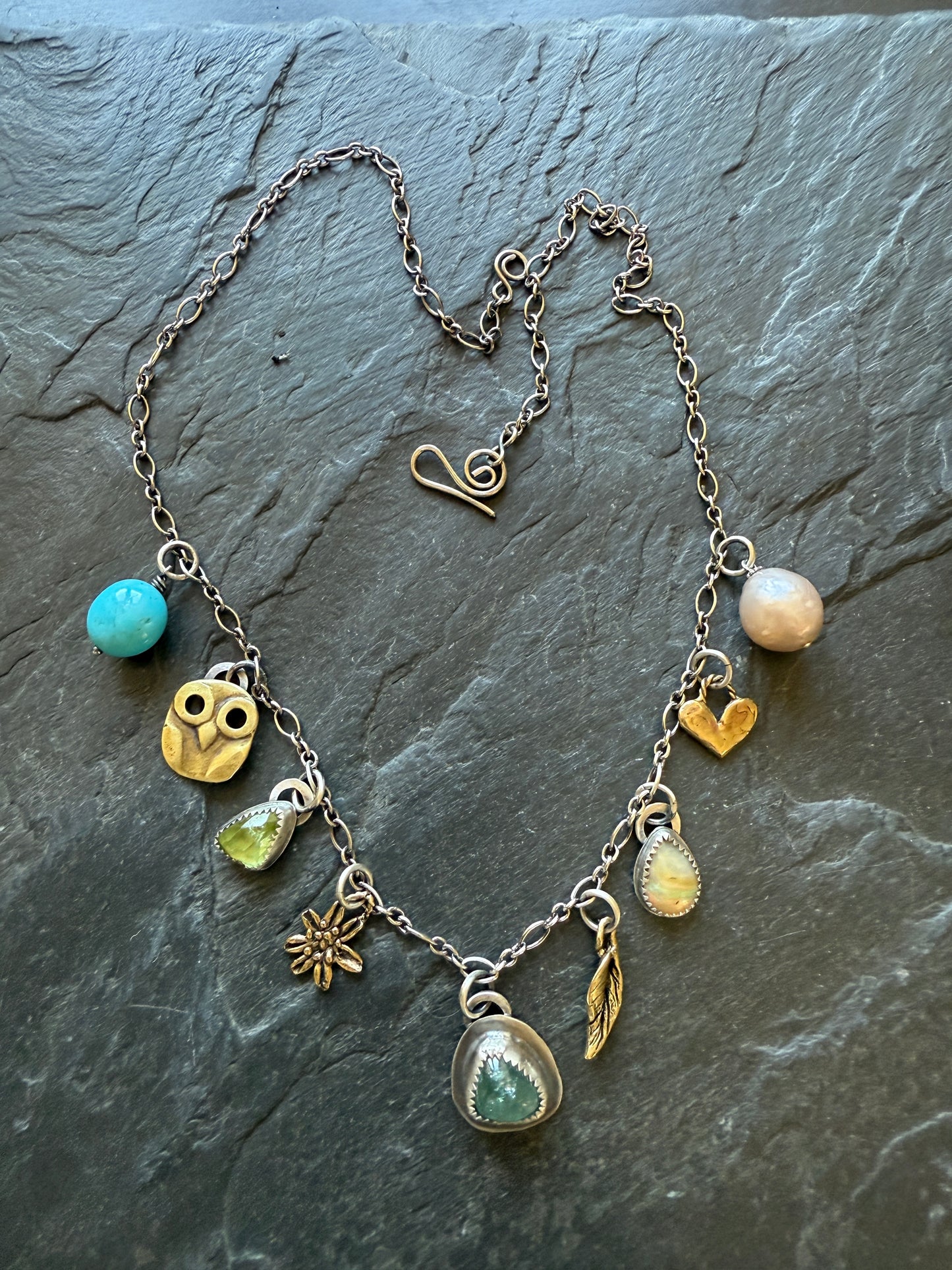 Long Charm Necklace