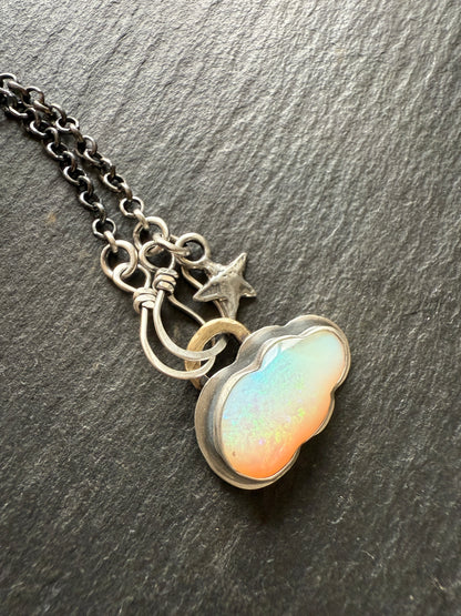 Opal Cloud Necklace