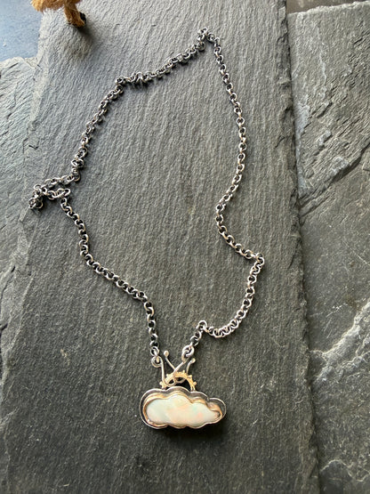 Opal Cloud Pendant