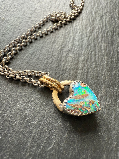 Dainty Opal Necklace