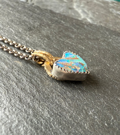 Dainty Opal Necklace