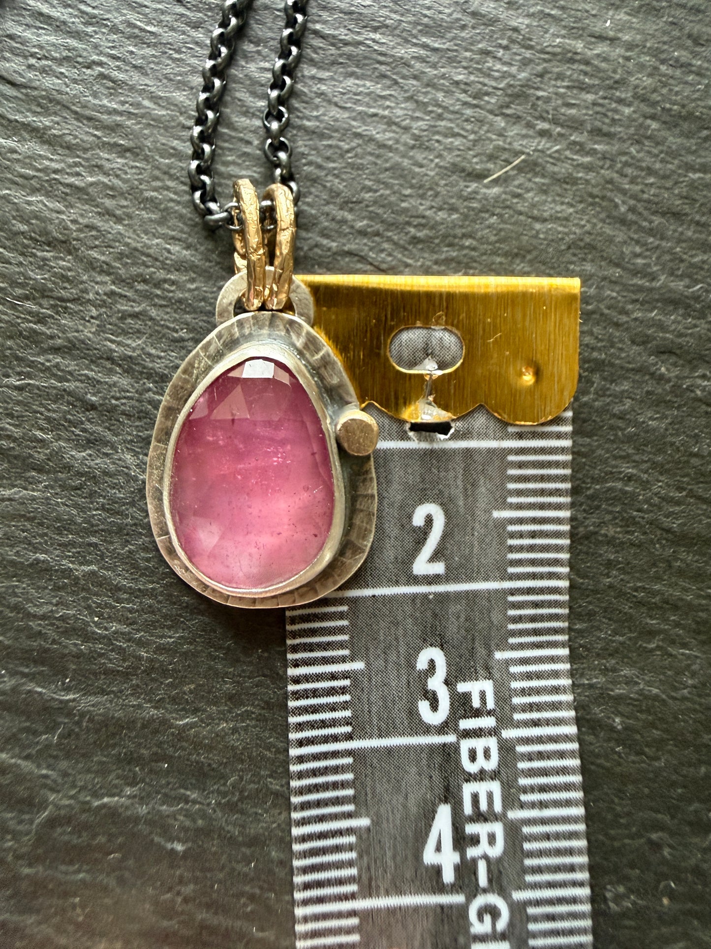 Thai Pink Sapphire Pendant