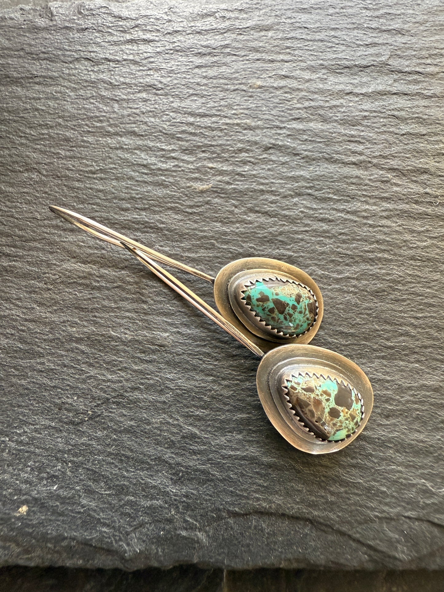 Turquoise drop earrings