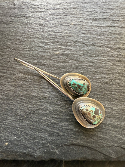 Turquoise drop earrings