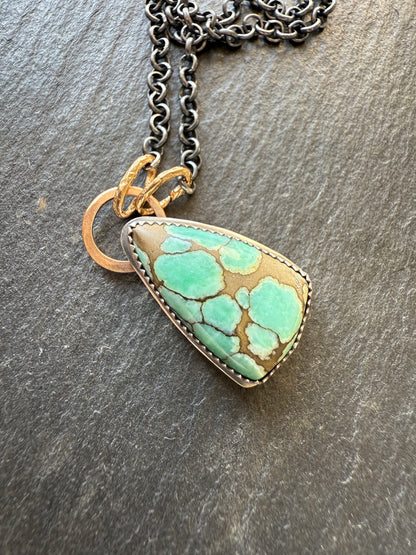 Desert Bloom Variscite Necklace
