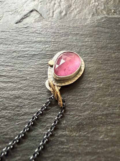 Thai Pink Sapphire Pendant