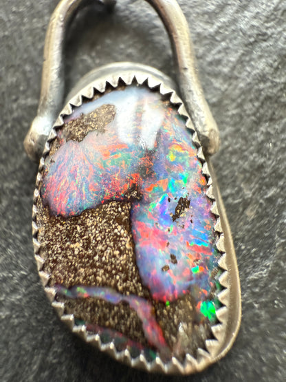Colourful Opal Pendant