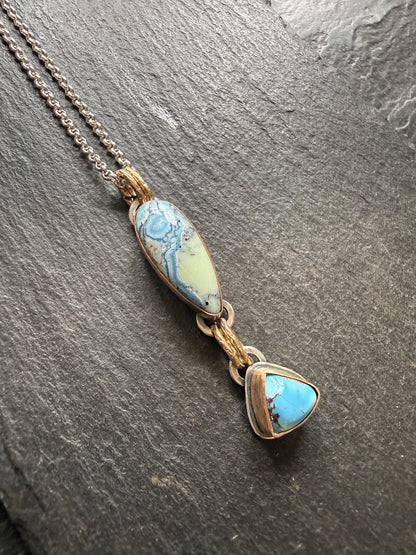 White River Hotsonite & Lavender Turquoise