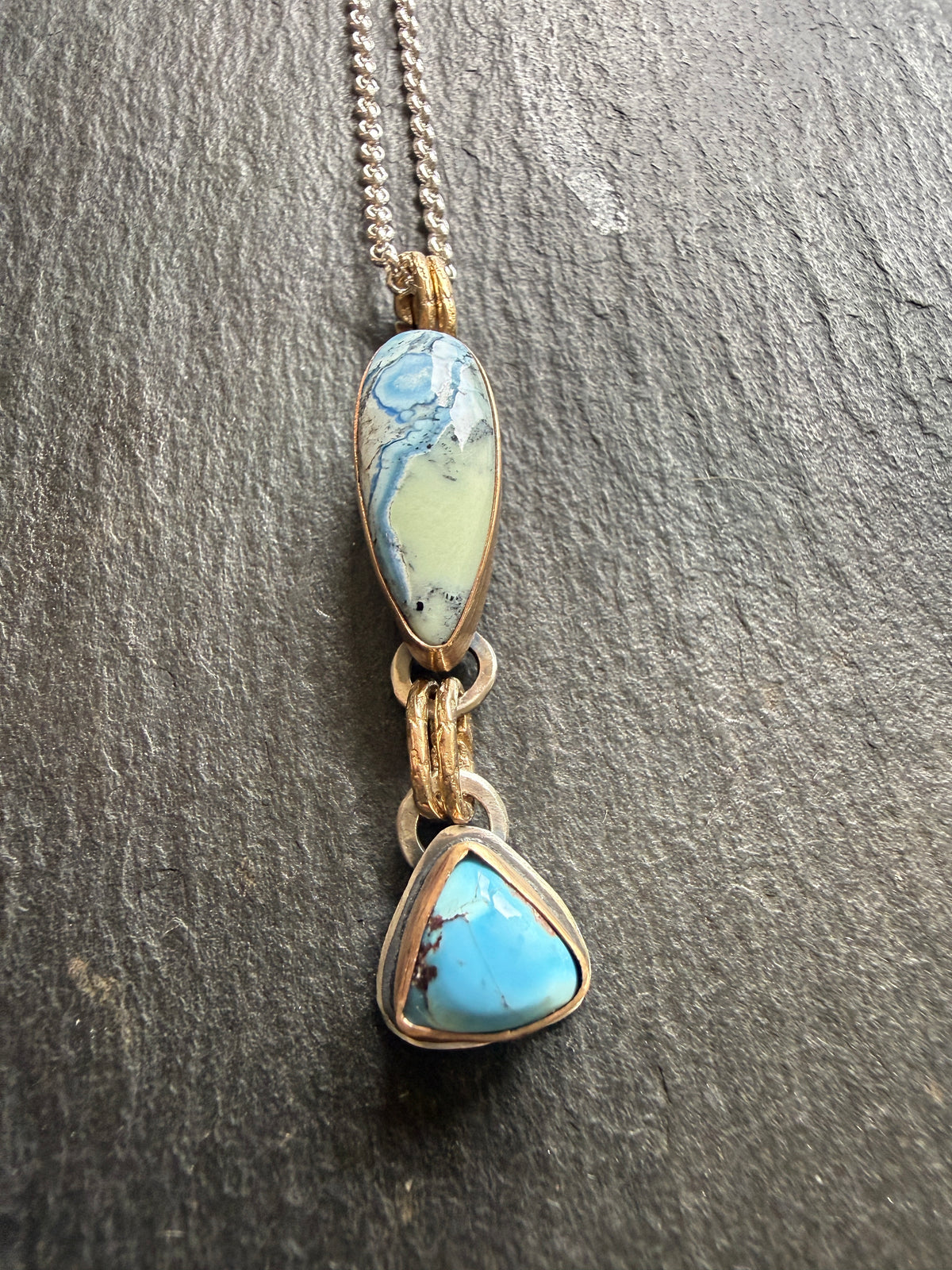 White River Hotsonite & Lavender Turquoise