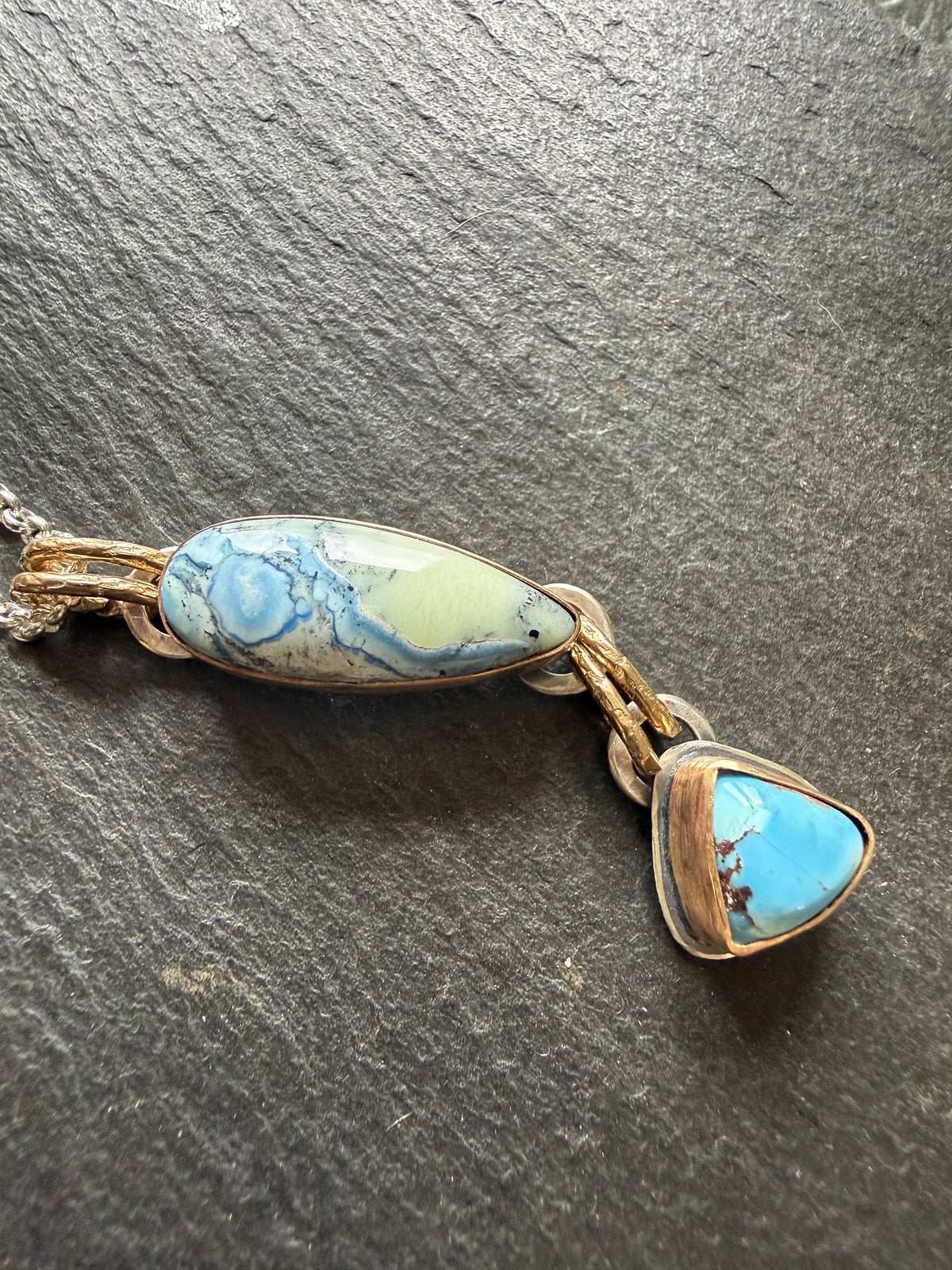White River Hotsonite & Lavender Turquoise
