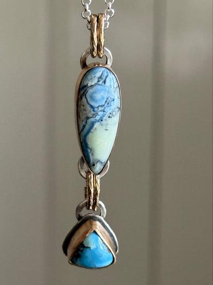 White River Hotsonite & Lavender Turquoise