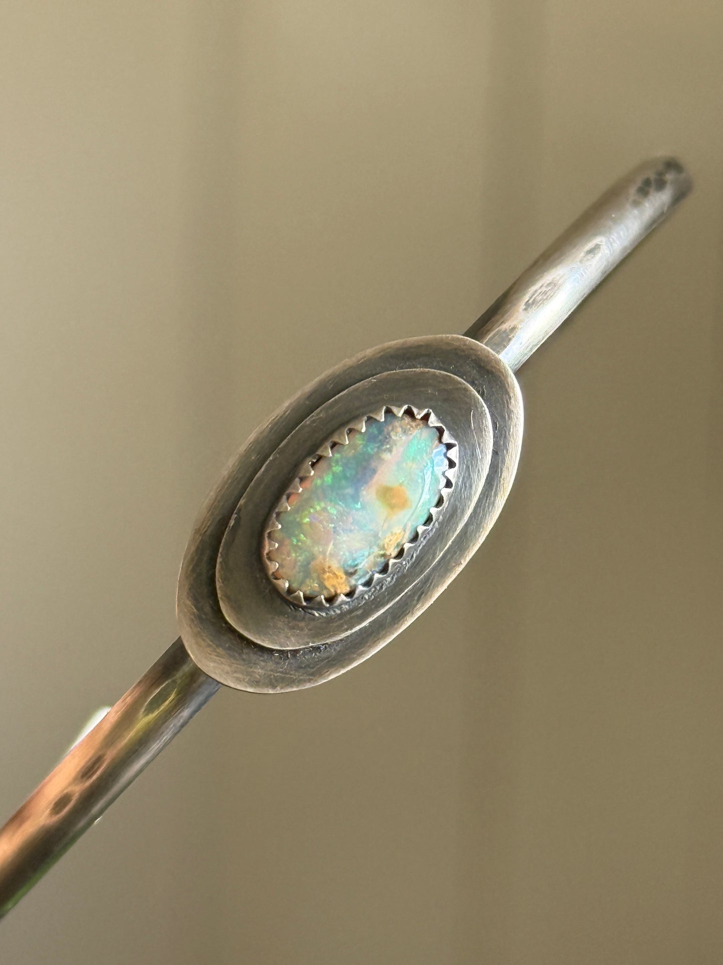 Blue Opal Bangle