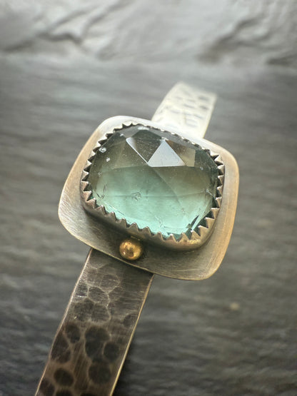 Teal Fluorite Bangle