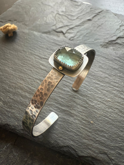 Teal Fluorite Bangle