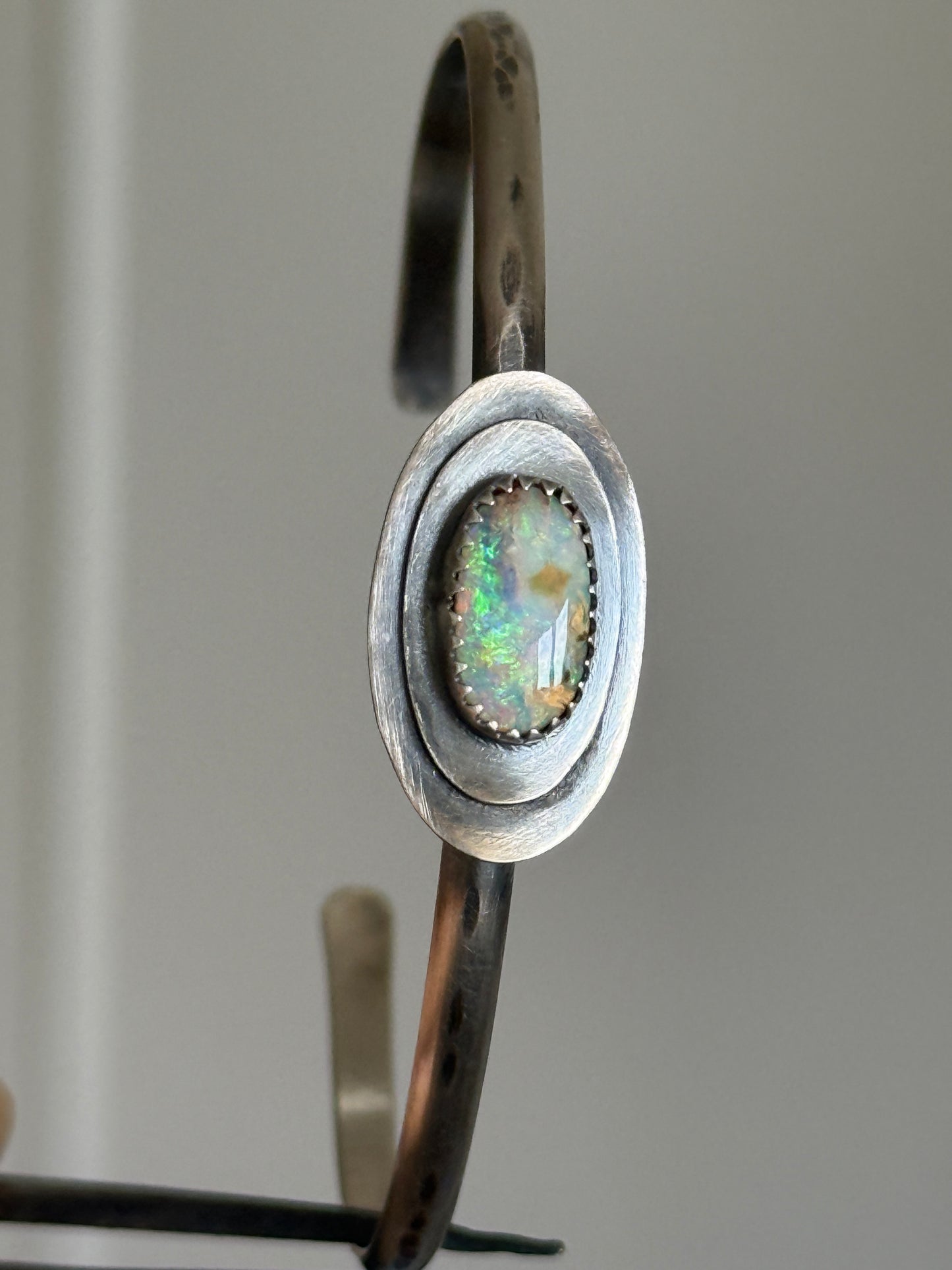 Blue Opal Bangle