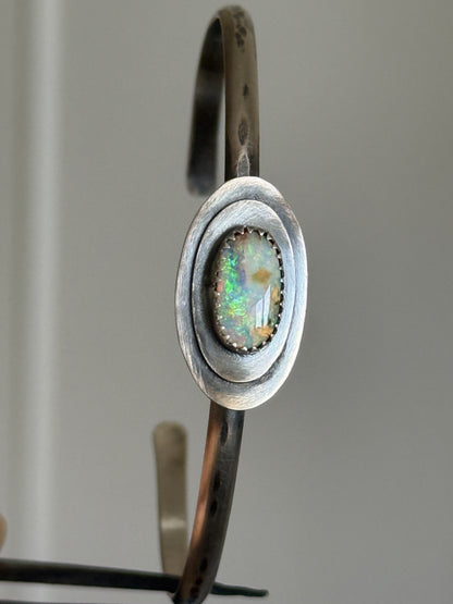 Blue Opal Bangle