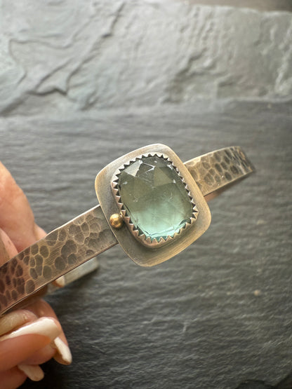 Teal Fluorite Bangle