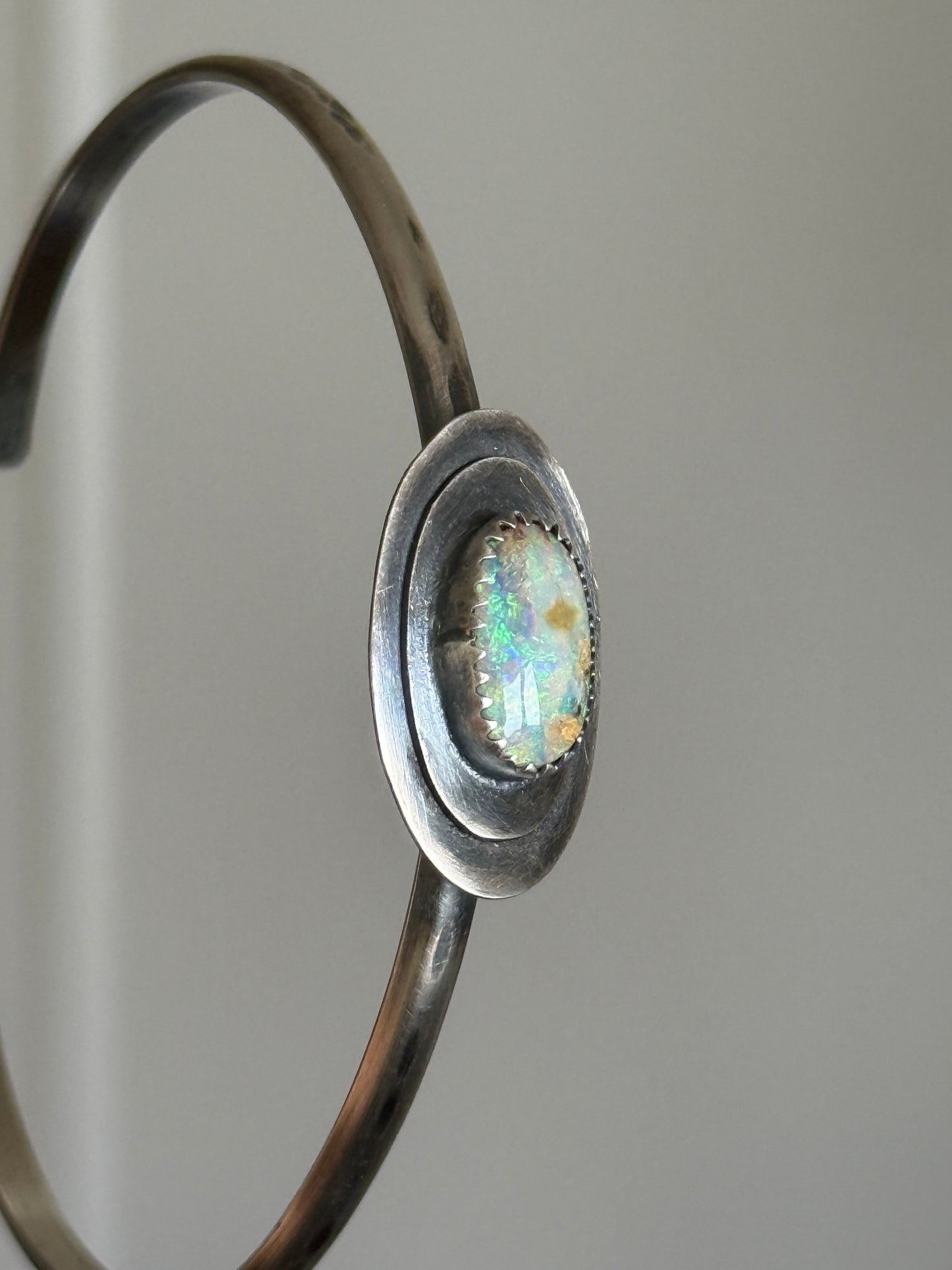 Blue Opal Bangle
