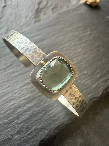 Teal Fluorite Bangle