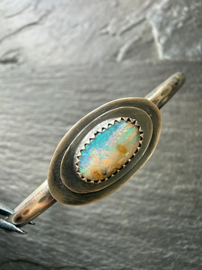 Blue Opal Bangle