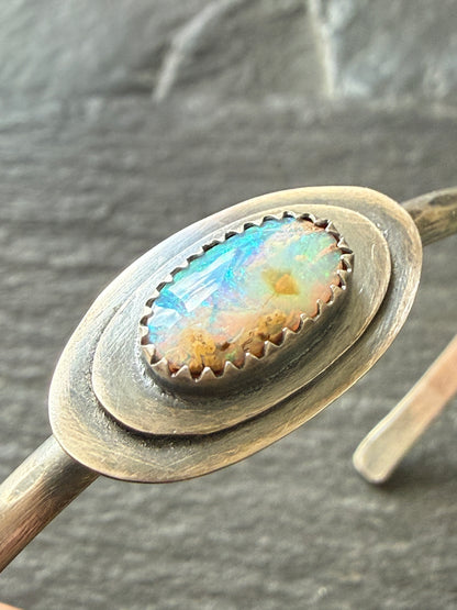 Blue Opal Bangle
