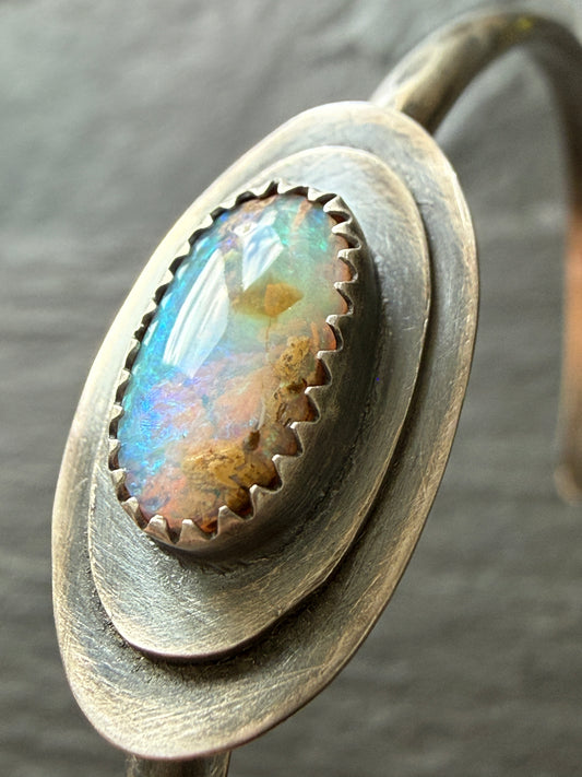 Blue Opal Bangle