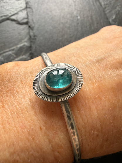 Blue Kyanite Bangle