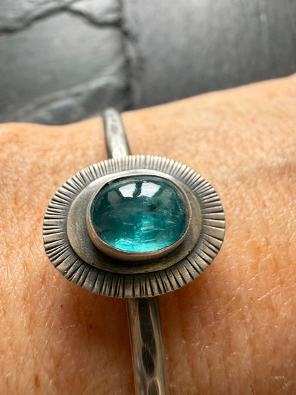 Blue Kyanite Bangle