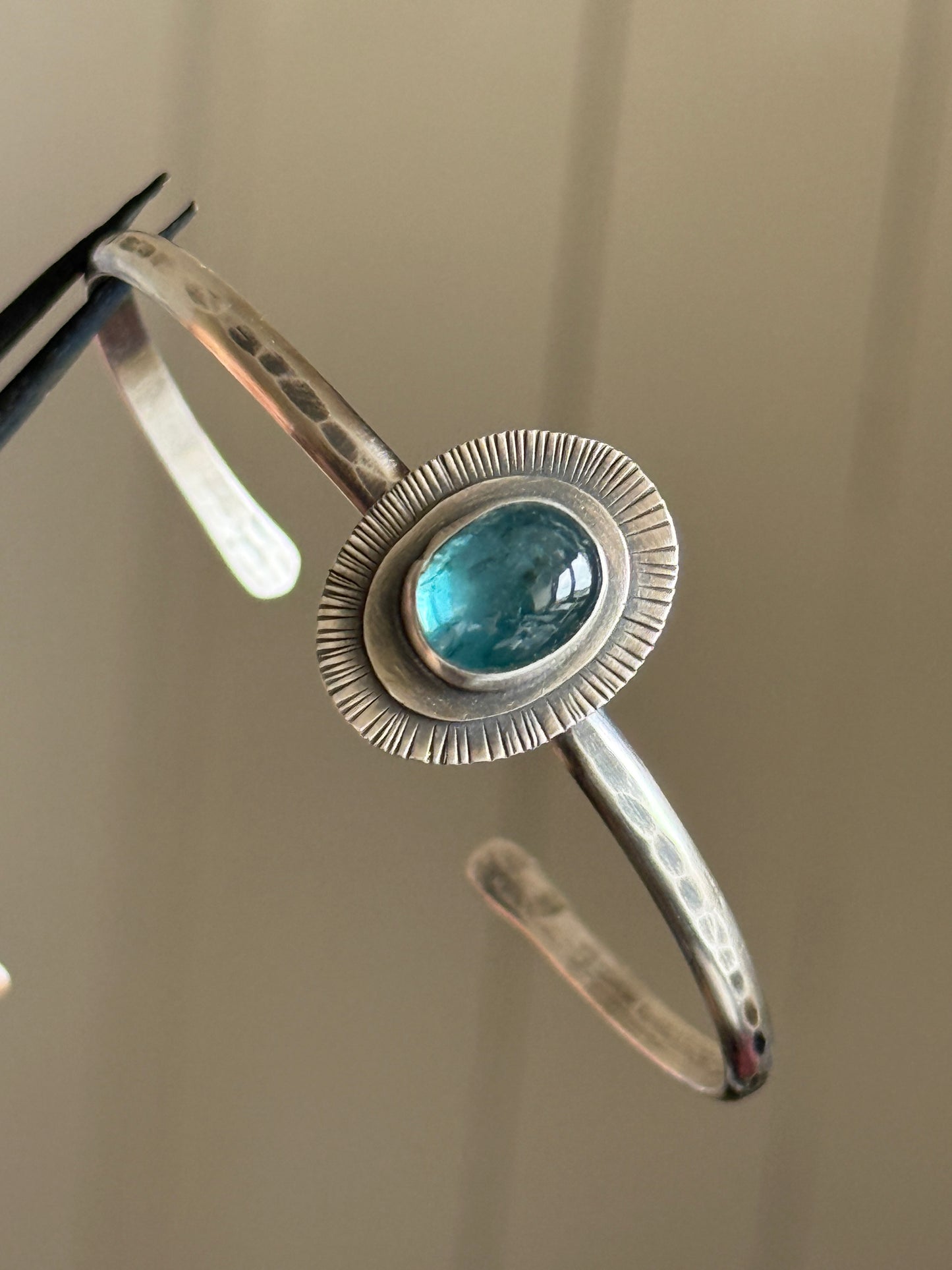 Blue Kyanite Bangle