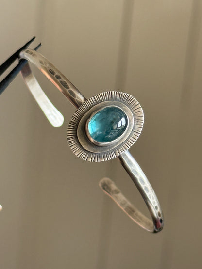 Blue Kyanite Bangle