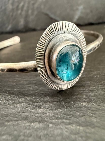 Blue Kyanite Bangle
