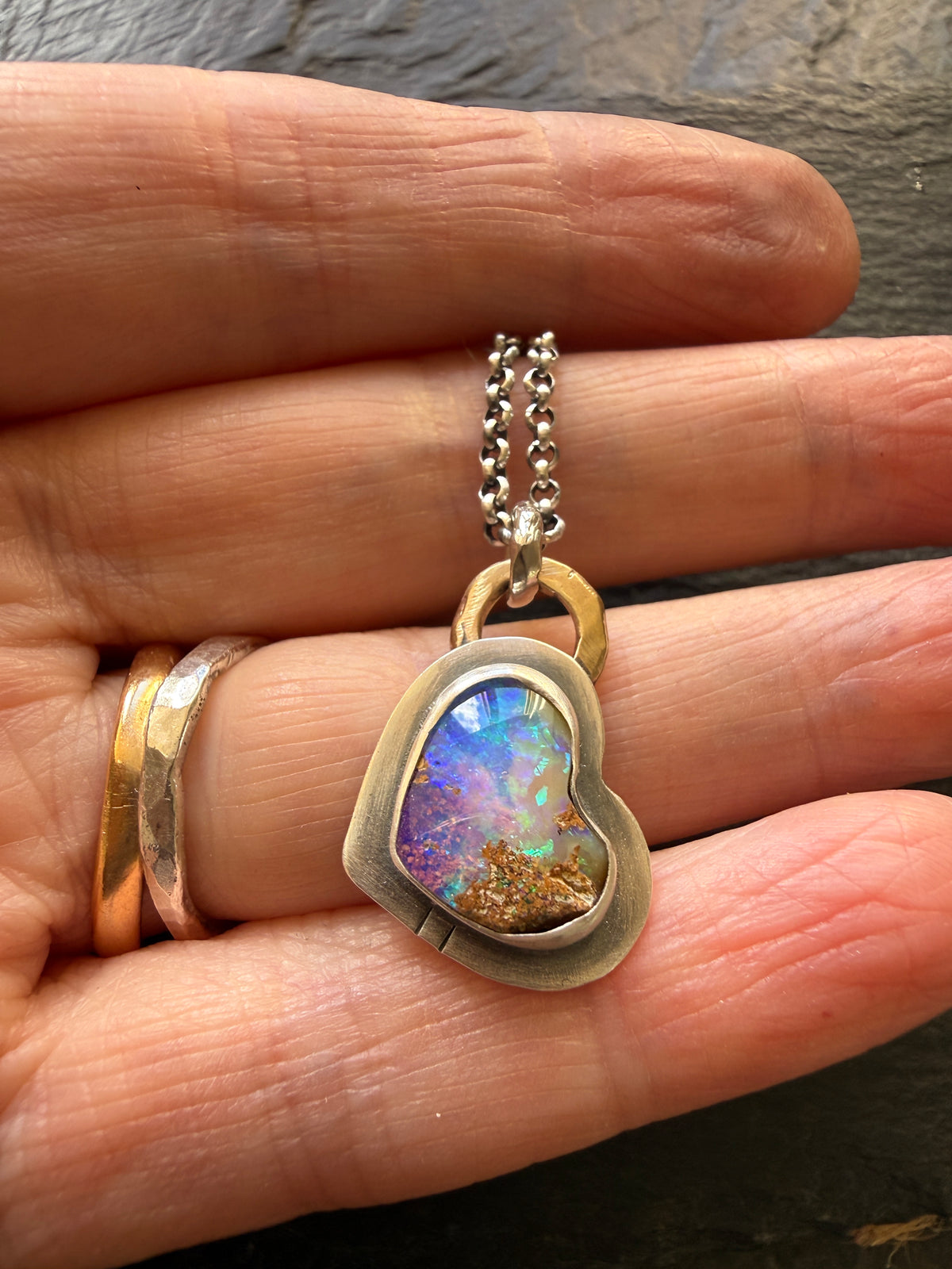 Dainty Hear Opal