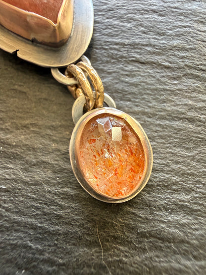 Confetti Sunstone Pendant