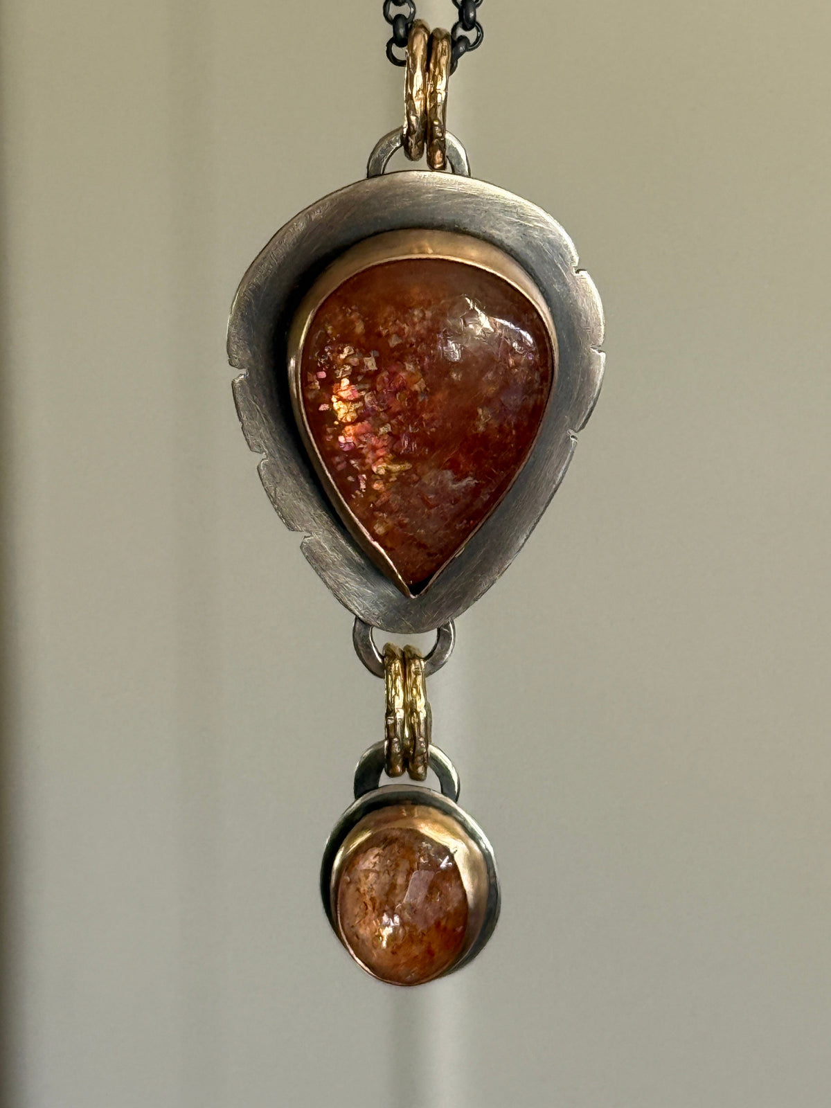 Confetti Sunstone Pendant