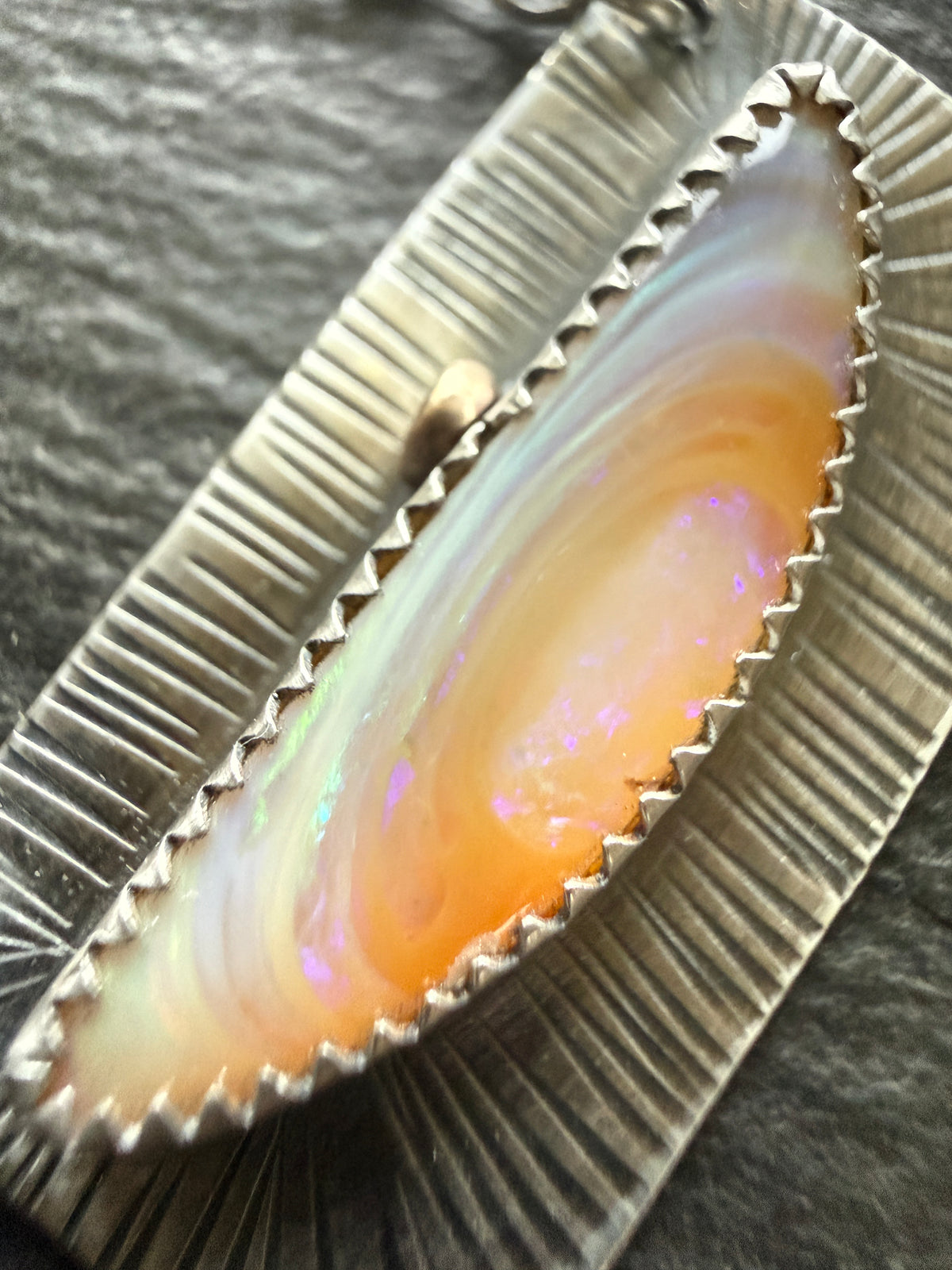 Peaches and cream Pendant Necklace