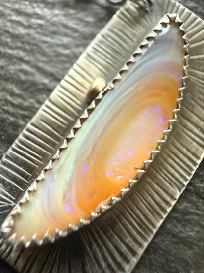 Peaches and cream Pendant Necklace