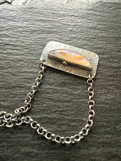 Peaches and cream Pendant Necklace